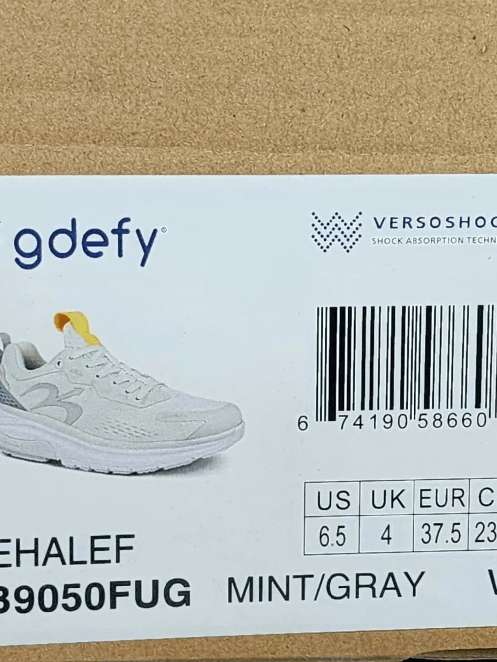 Gravity Defyer Gdefy Women's Mint Gray Comfort Running Walking Shoes Size 6.5W